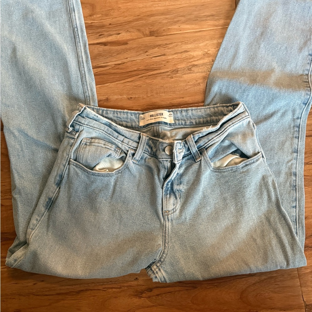 Hollister Women's Denim Straight Leg Jeans